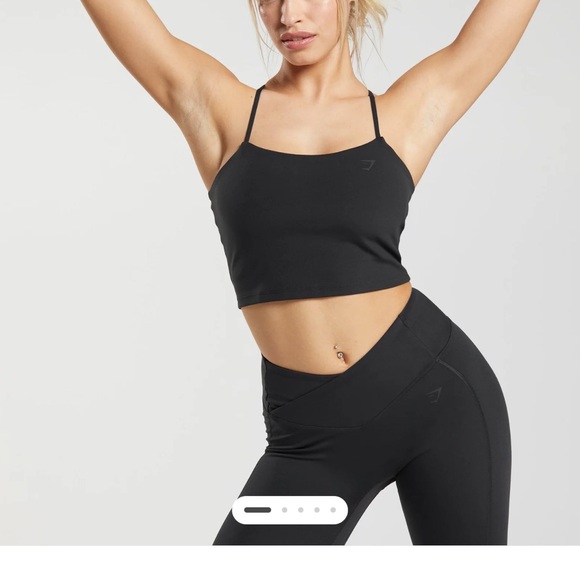 Gymshark strappy crop camp tank - Picture 2 of 2